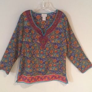 Soft Surroundings tunic EUC